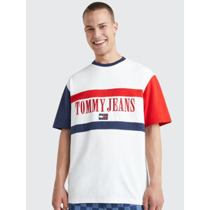 Tommy Jeans pánské tričko - S (YBR)